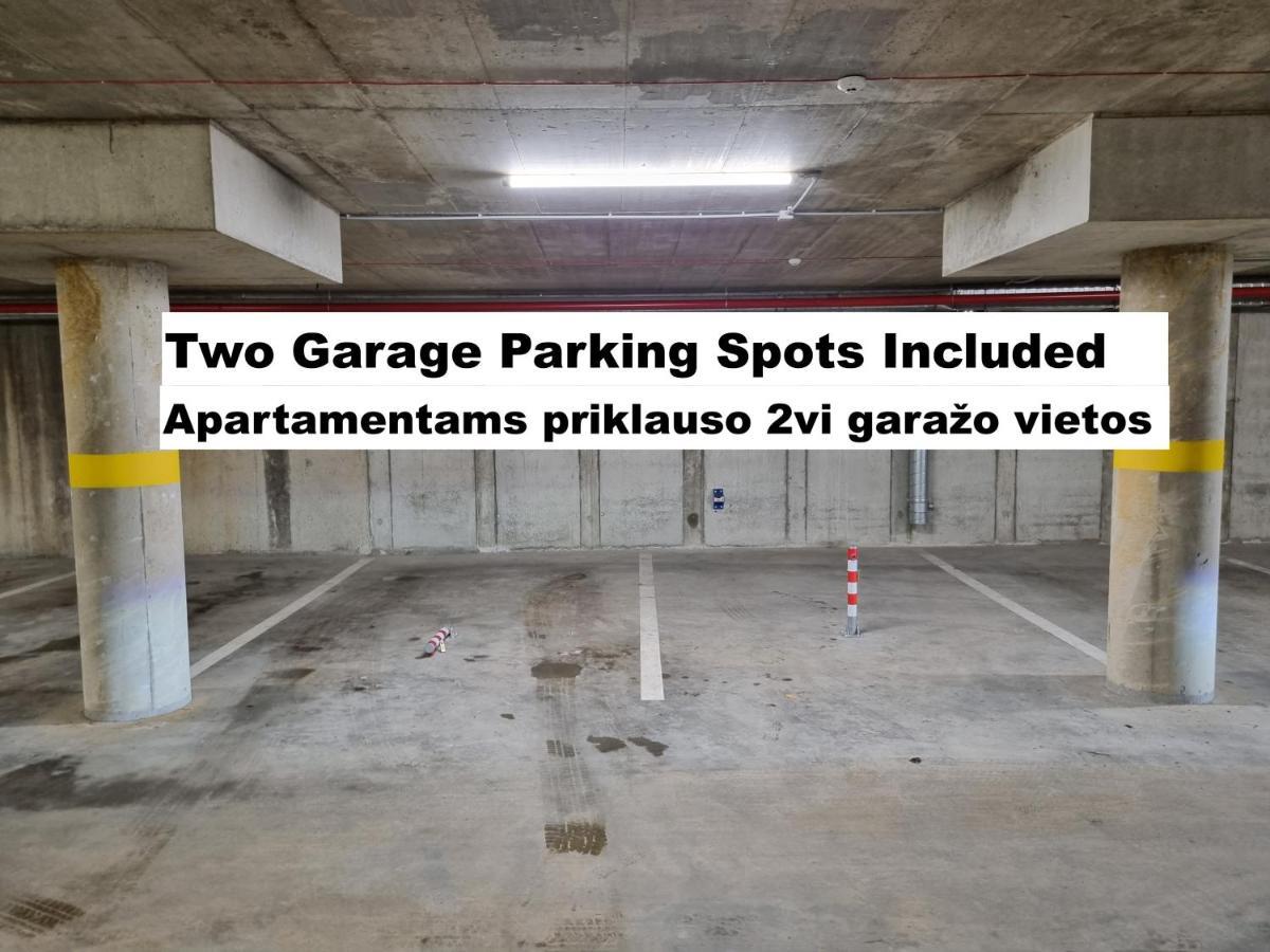 2 Bedroom Apt, 2 Garage Spots & Balconies, Self Check-in, By Cohost Apartment Druskininkai
